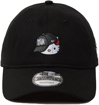ニューエラ × ハローキティ 9TWENTYキャップ／ブラック NEW ERA・ニューエラ 59FIFTY HELLO KITTY キャップ ブラック